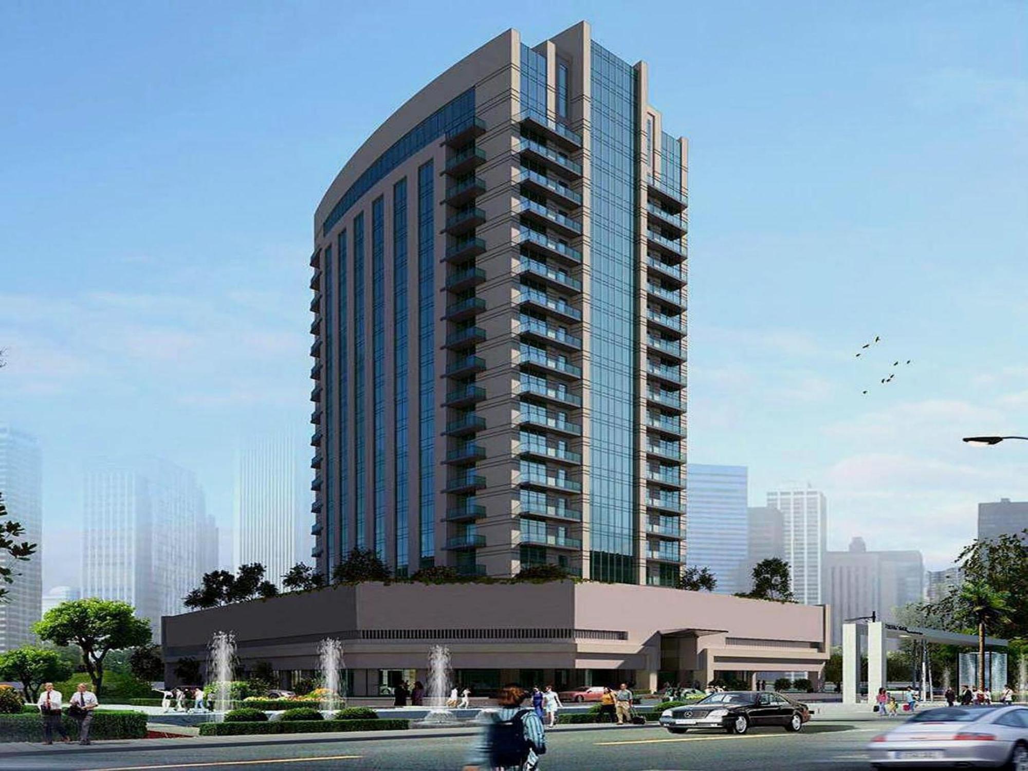Dunya Tower Luxury And 2 Min Walk To Dubai Mall And Burj Khalifa In Heart Of Downtown Exterior foto